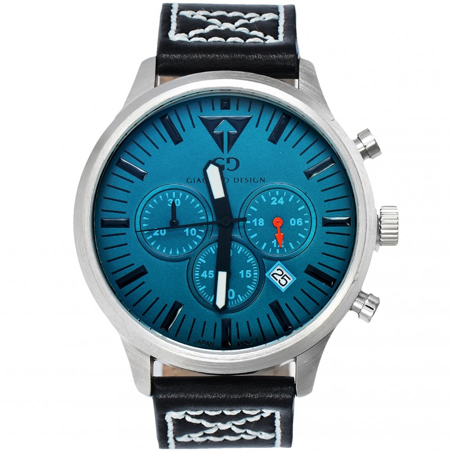 Giacomo Design Sportiva Blue/Brown leather