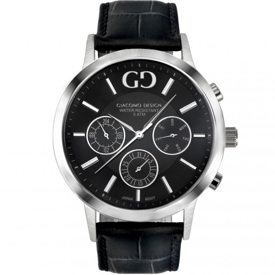 Giacomo Design Leggibile Black/Black leather