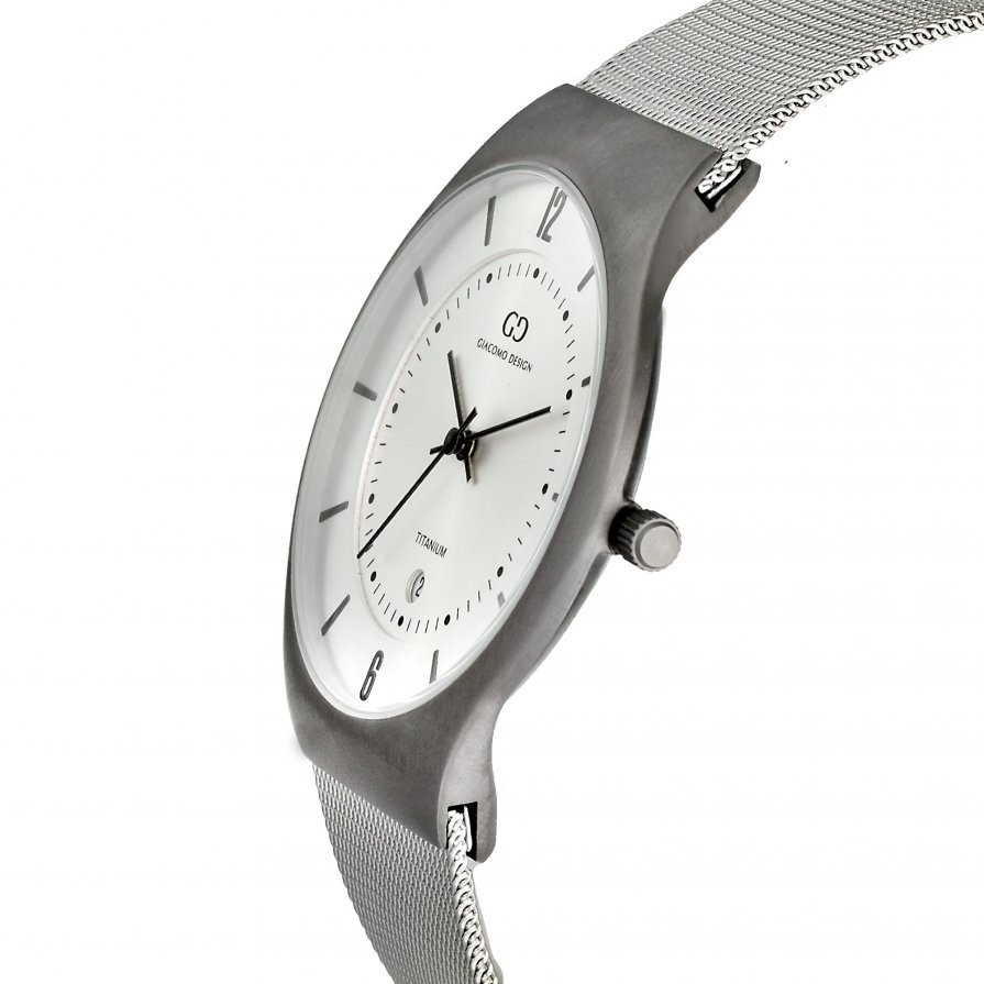 Titanium men's watch Giacomo Design GD12001 bracelet